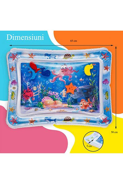 AEXYA Water mattress activity center for babies, AEXYA, multicolor C