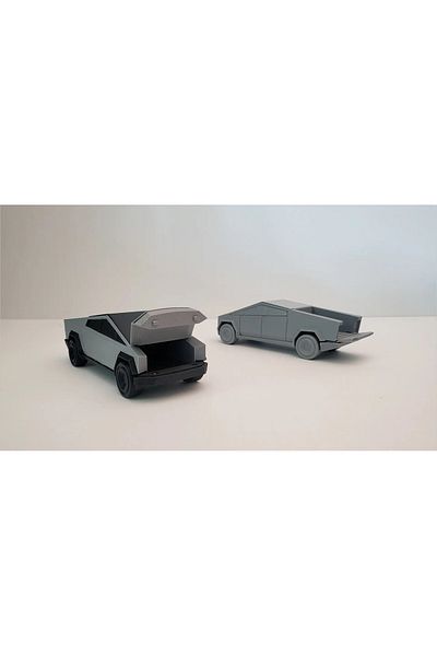 GİT3D Cybertruck Kit Kart Mockup