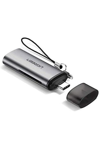 Ugreen USB C SD Card Reader USB 3.1 Type C OTG Memory Card Reader Adapter Portable Keychain 2 Slots