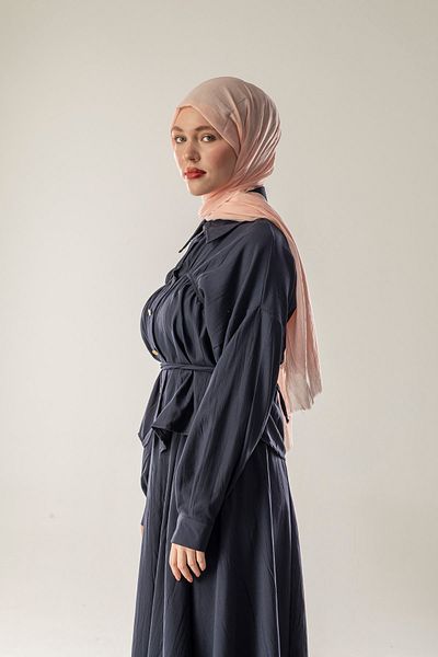 FLEUR SOİE Cotton Shal Open Salmon