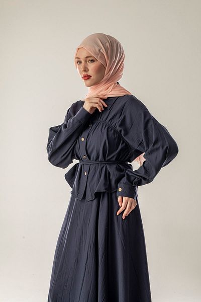 FLEUR SOİE Cotton Shal Open Salmon