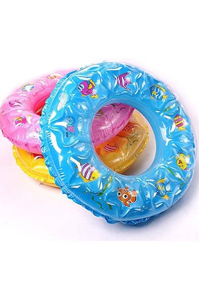 Other 1PSC Swimming Ring - Double Thickness Nylon Inflatable Float Tube for Pool 80cm