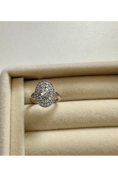 Lumina Atelier Zircon Steel Ring