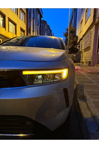 Astra Opel L Far Stıcker Set Turuncu