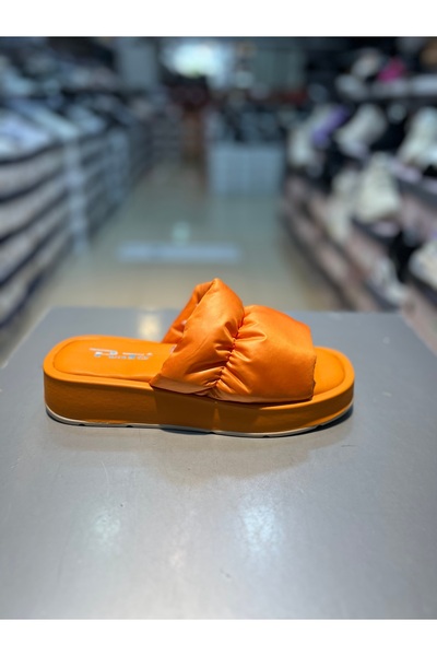 Alphus Ειδικό ύφασμα Punto Εισαγόμενες Επίπεδες Γυναικείες Παντόφλες