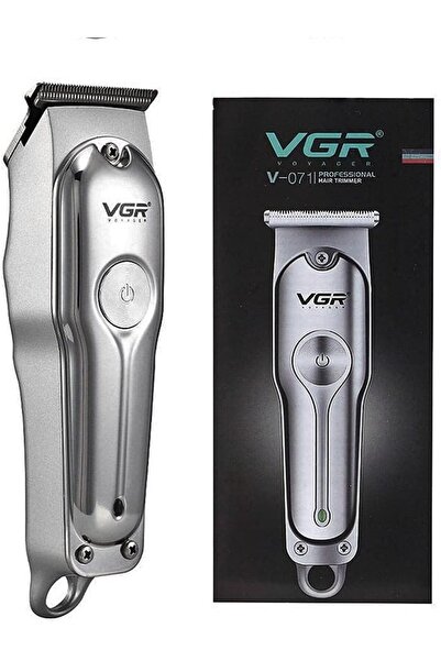 VGR V-071 Professional Hair Trimmer Stainless Steel USB Charging
