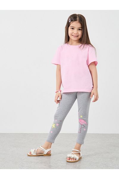 Styli Graphic Print Cotton Leggings