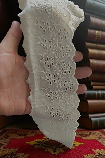 DUAYEN Pamuk Fisto Dantel gönül bahçesi Desen 1 Metre