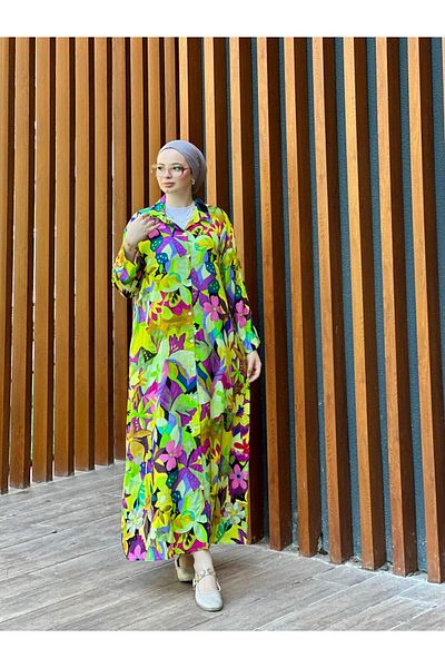 Ranasubaşı Shirt Dress Cotton Viscose - Vsk15