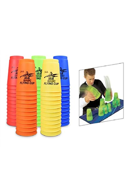 Other Set of 12 Magic Flying Cups Speed Sports Stacking Training Cups Custom ...