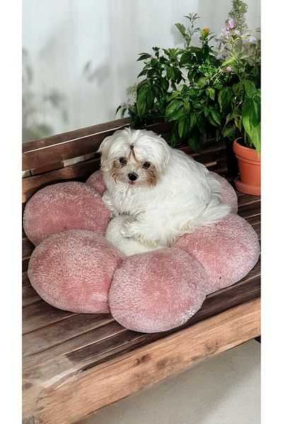 happyteks boutique Daisy Cat Dog Throw Pillow Cushion