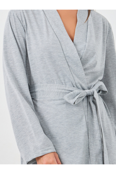 Styli Melange Broad Edge Robe