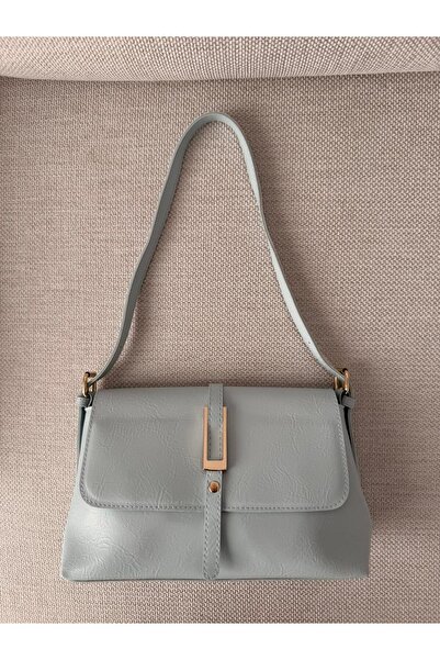 melecco Жіноча сумка через плече з золотою пряжкою