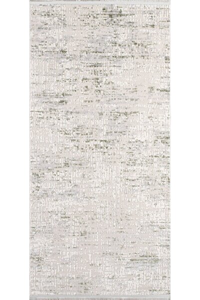 Halı Sepeti Artemis Halı Rosa 01101g Krem Yeşil Halı Yumuşak Dokulu Salon Kor...