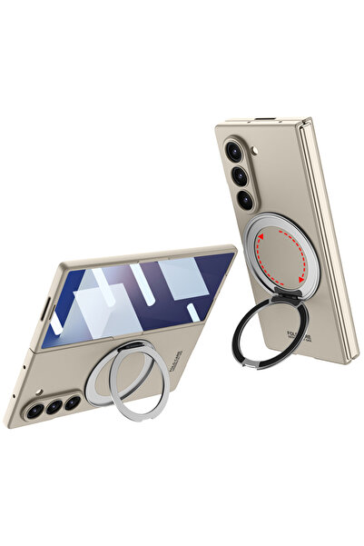 REDz Accessories Carcasă cu inel magnetic, inel de susținere MagSafe pentru S...