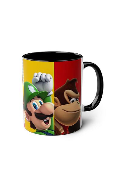 DUBLEMETRE Cute Characters Printed Mug