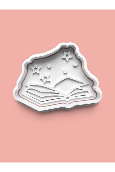 AKTASTORE قالب كوكيز من كتاب الحكاية الخيالية وقالب عجينة السكر