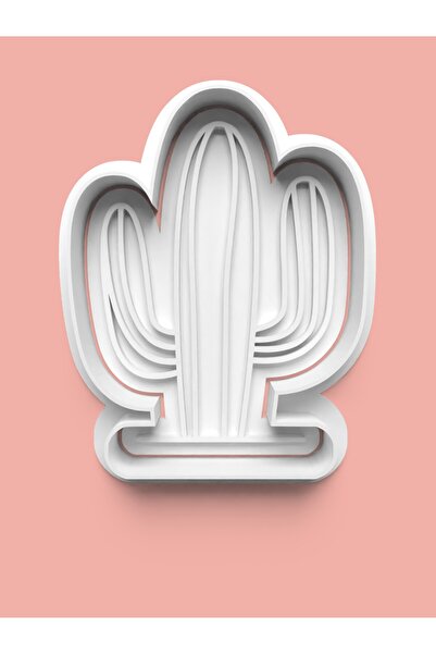 AKTASTORE قالب كوكيز صبار الصحراء وقالب عجينة السكر 0384-1