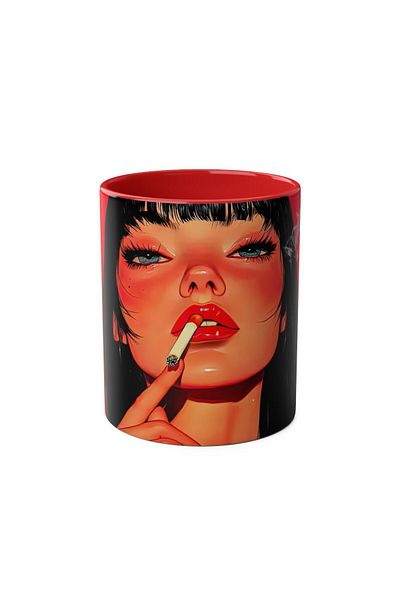 DUBLEMETRE Women's Themed Printed Mug