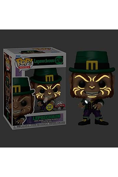 Funko Pop! Movies: Leprechaun - L w/FlashLT (GW)(Exc), Collectible Action Vinyl Figure