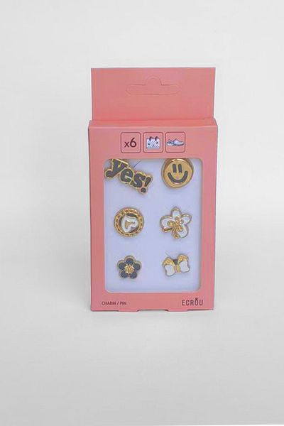 Ecrou Abc Bow Detail Slippers Charm