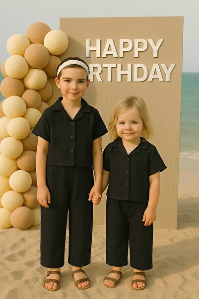 RONYPONY ✨   Set pentru copii din muselină 100% bumbac – confortabil și elega...