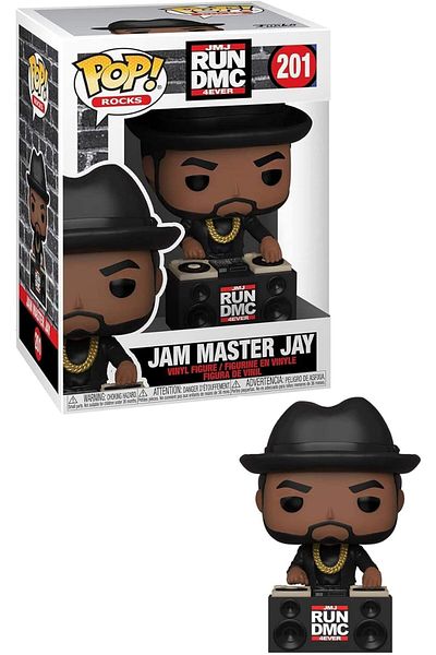 Funko Pop! Rocks: Run-Dmc-Jam Master Jay, Action Figure - 47166