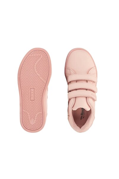 ROCKY SPORT Simple Kız Çocuk Cırt Cırtlı Ortopedik Rahat Hafif Taban Pudra Işıklı Günlük Spor Ayakkabı Sneaker