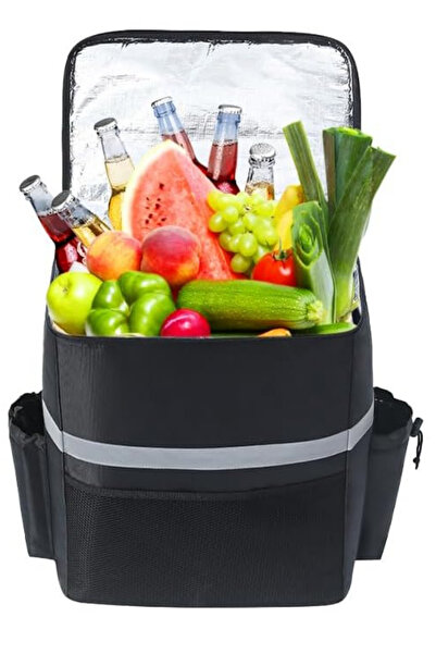 woys Profesyonel Kamp Için Soğutucu Termal Sırt Çantası - Reflektörlü Yemek T...