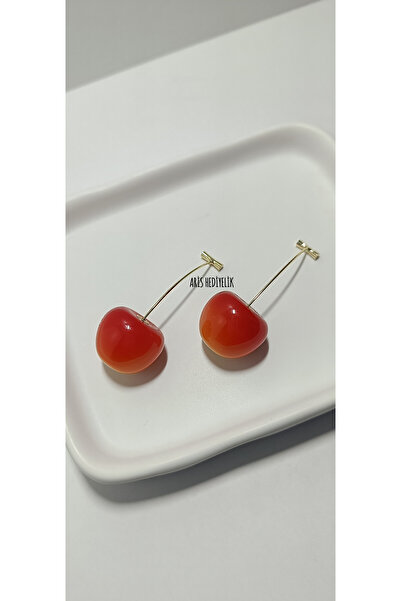 Fashion Jewellery Cherry Earrings Plug-In