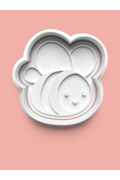 AKTASTORE قالب كوكيز نحلة العسل اللطيف وقالب عجينة السكر 0426-1