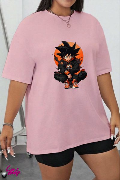SevMode In Cart 5 and Above Purchases Get 1 T-Shirt as a Gift - Anime Printed Large Size T-Shirt