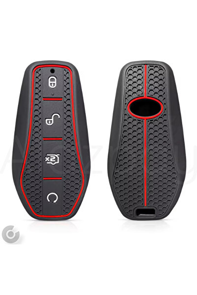 Alazpay Κάλυμμα κλειδιού με μοτίβο σιλικόνης BYD Atto 3 Seal U (1 τεμάχιο)