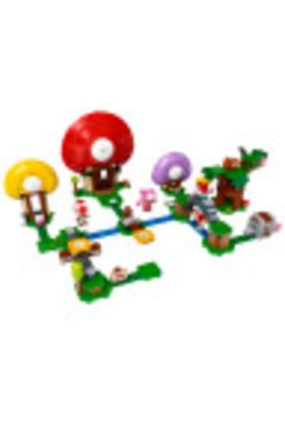 LEGO Super Mario Toad’s Treasure Hunt Expansion Set 71368 Building Kit; Toy for Kids to Boost Thei