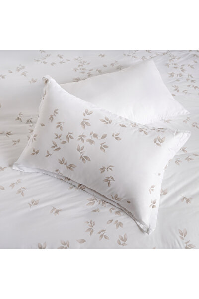 Cottage white microfiber king comforter set 6 pcs