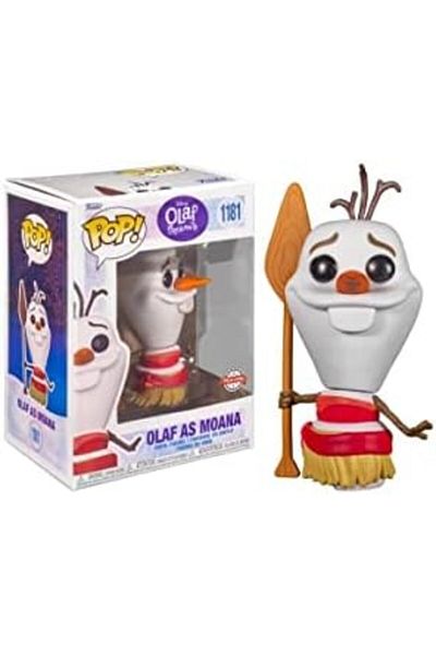 Funko Pop! Disney: Frozen - Olaf As Moana - Amazon Exclusive - Collectable Vinyl Figure