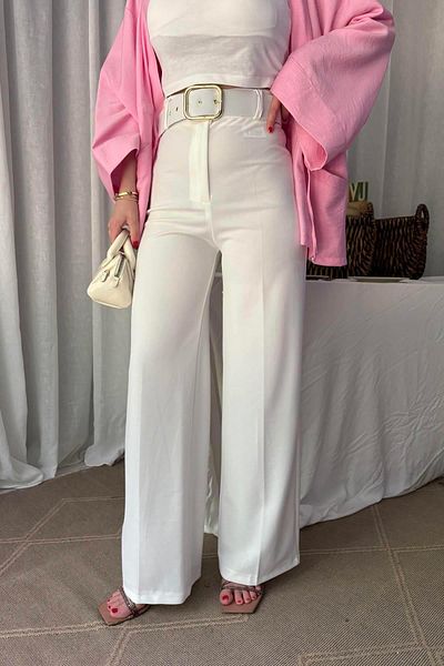 lizge giyim BOL TROUSERS WITH BELT