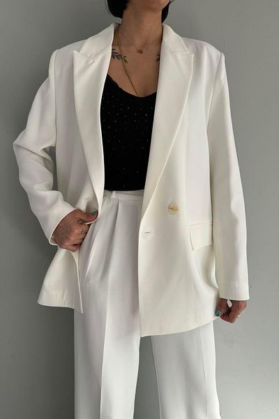 lizge giyim Classic Jacket with Buttons
