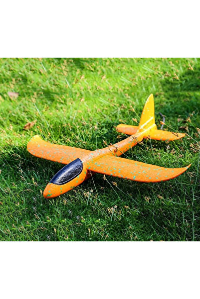 MOODİES Oyuncak Uçak Köpük El Atma Uçak Eğlenceli Strafor Ucak 35 Cm Büyük Boy