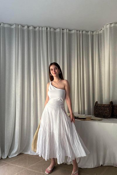 lizge giyim Winter Look Long Skirt