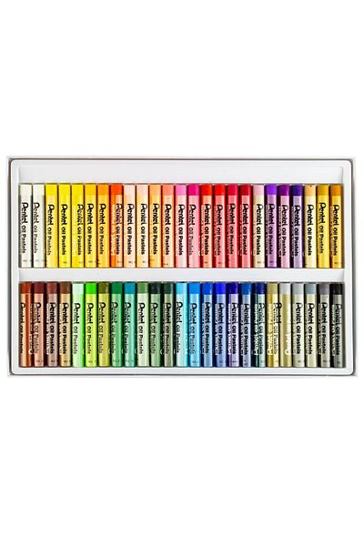 Art Tone Pentel Oil Pastel Paint 50 Pack