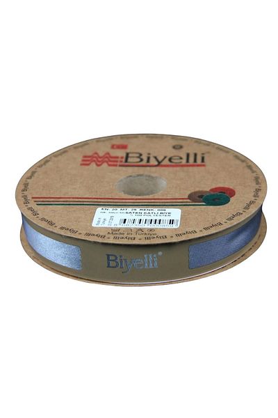 Biomak Piping Satin Layer 086 Gray 2 cm 25 Meters 100% Polyester
