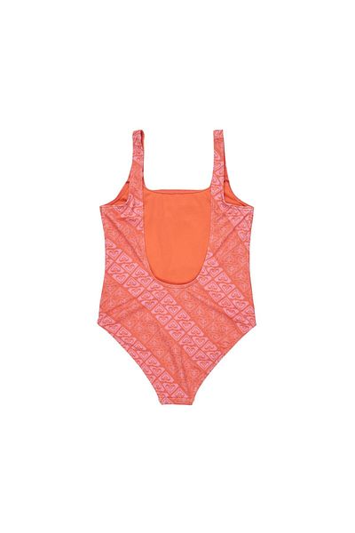 Roxy Heart N Soul One Piece Girls Coral Swimsuit Girls Swimsuit Ergx103214