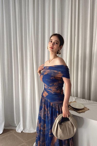 lizge giyim PATTERNED DRESS