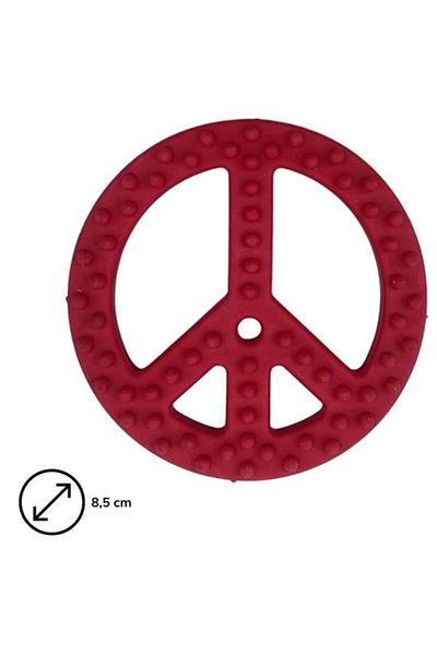 Beruflic Peace Bone Colored Tooth Cleaning Cat Dog Activity Toy