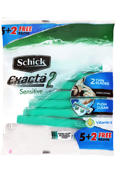 Schick Exacta 2 Sensitive Razors 5+ 2 Pieces