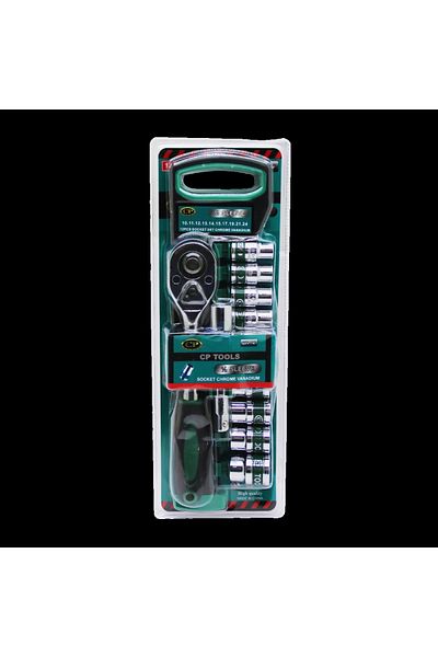 Beruflic Cr-V Socket Set 12 Piece 1/2 Inch Vacuum Socket Set