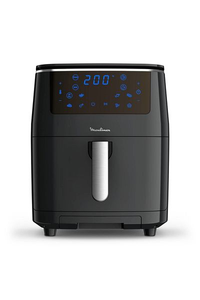 Moulinex Friteuză cu aer cald, 6,9 l, neagră