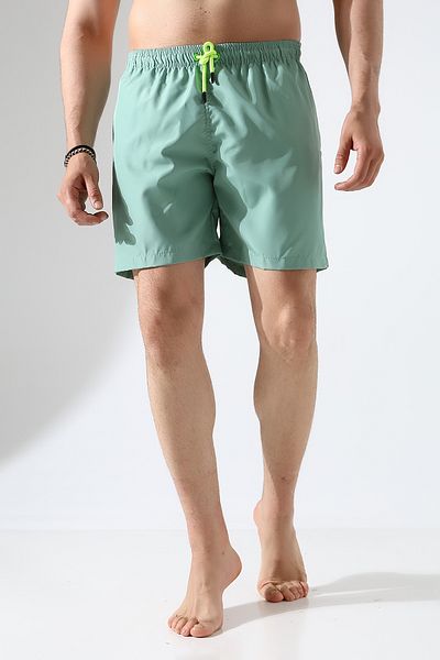 ZEND POLO Green Men's Swim Shorts