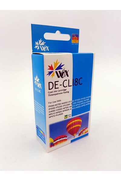 Canon Cartuş Compatibil Wox Cyan CLI 8C